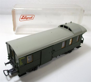 Liliput H0 271 00 Gepäckwagen Packwagen 117271 Esn DRG OVP (1239h)