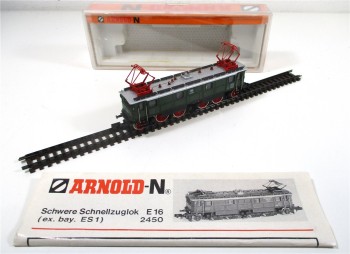 Arnold N 2450 Elektrolok E 116 009-2 grün DB OVP  (6479H)