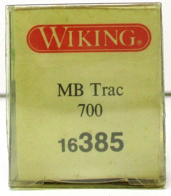 Wiking 1/87 16385 MB Track mit Düngestreuer - OVP (Spur H0)(85-27)