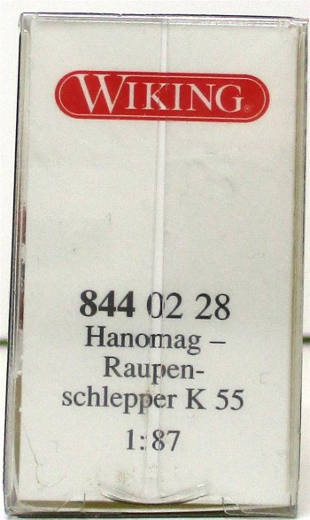 Wiking 1/87 844 02 28 Hanomag Raupenschlepper K55 OVP (Spur H0)(83-22)