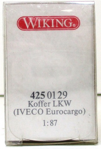 Wiking 1/87 0425 01 29 Iveco Eurocargo Koffer LKW DASS OVP (Spur H0) (83-31)