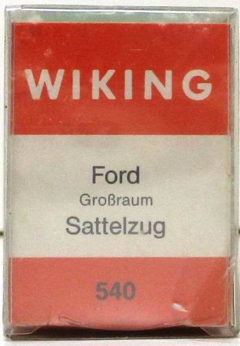 Wiking 1/87 540 Ford LKW Koffersattelzug ICI DUCOLUX OVP (H0) (75-25)