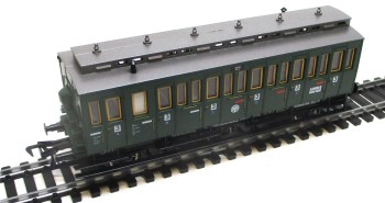 Spur H0 Fleischmann 5092 3-achsiger Abteilwagen 3.KL DRG OVP (922H)