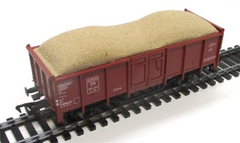 Spur H0 Fleischmann 5205 Hochbordwagen Sand DB OVP (945H)