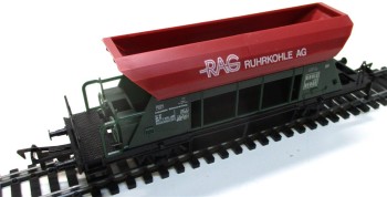 Spur H0 Faller 198 Selbstentladewagen RAG Ruhrkohle OVP (4840h)