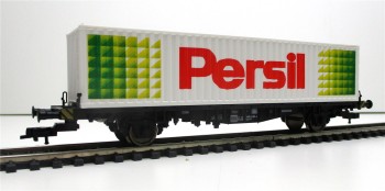 Spur H0 Fleischmann 5244K Containerwagen Persil DB KKK OVP (717h)