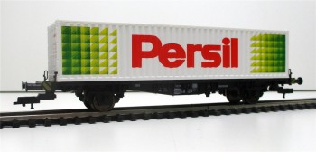 Spur H0 Fleischmann 5244K Containerwagen Persil DB KKK OVP (717h)