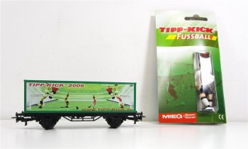 Spur H0 1/87 Märklin 94288 PMS 62-22 Tipp-Kick Fussball 2tlg. OVP (2108C)