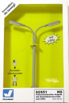 Viessmann 60951 Peitschenleuchte doppelt LED OVP - NEU