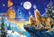 Howling Wolves, Puzzle 1000 Teile