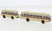 JZS Jelcz 043 Bus mit PA beige Brekina Starl 1:87