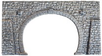 NOCH H0 58248 Tunnel-Portal, 2-gleisig, 23,5 x 13 cm