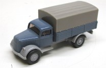 Wiking 1/87 3350 Opel Blitz Pritsche/Plane blau o.OVP (Spur H0)(02-06)