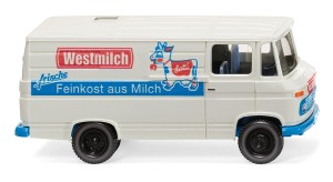 Wiking H0 1/87 027508 MB L 406 Kastenwagen "Westmilch"- OVP NEU