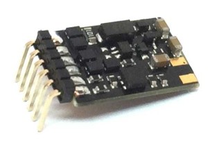 TrainOmatic 02010107 Funktionsdecoder FD Micro 6Pin 90' Nem 651