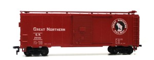 Mantua H0 834-061 Box Car Great Northern #25991 ohne OVP (2489g)