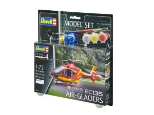 Revell 1:72 64986 Model Set EC135 AIR-GLACIERS