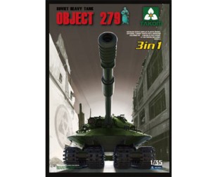 Takom 1:35 TAK2001 Soviet Heavy Tank Object 279  3in1