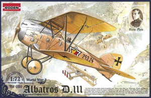 Roden 1:72 26 Albatros D.III Oeffag s.253
