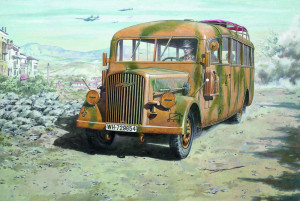 Roden 1:72 726 Opel Blitz Omnibus W39 (Late WWII serv.)