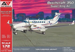 Modelsvit 1:72 AAM7226 Beechcraft 350 King Air(4 liveries)