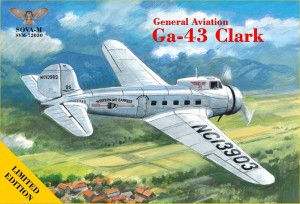 Modelsvit 1:72 SVM-72030 GA-43Clark airliner (in Western Air Express service)