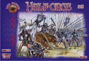 ALLIANCE 1:72 Half-Orcs, set 4