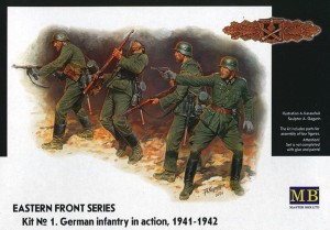 Master Box Ltd. 1:35 MB3522 German Infantry in action 1941-1942 Eastern Front Series Kit No. 1