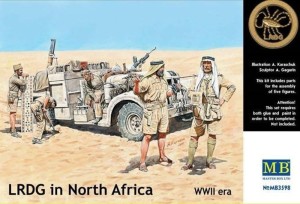 Master Box Ltd. 1:35 MB3598 LRDG in Northern Africa