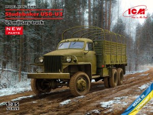 ICM 1:35 35490 Studebaker US6-U3, US military truck