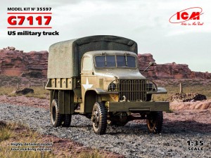 ICM 1:35 35597 G7117, US military truck