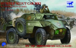 Bronco Models 1:35 CB35016 Humber Scout Car Mk.I w/twin k-gun (D-day version)