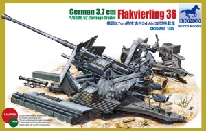 Bronco Models 1:35 CB35042 German 3.7cm Flak36