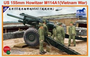 Bronco Models 1:35 CB35102 US 155mm Howitzer M114A1 (Vietnam War)