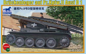 Bronco Models 1:35 CB35089 Bruckenleger auf pz.Kpfw.II ausf.D1