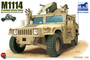 Bronco Models 1:35 CB35080 M1114 Up-Armored Tactical Vehicle