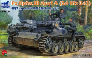 Bronco Models 1:35 CB35134 Panzerkampfwagen III Ausf.A (Sd Kfz 141)