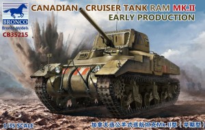 Bronco Models 1:35 CB35215 Canadian Cruiser Tank Ram MK.II Early Produktion