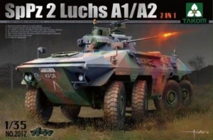 Takom 1:35 TAK2017 Bundeswehr SpPz 2 Luchs A1/A2 2 in 1