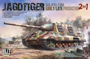 Takom 1:35 TAK8001 Sd.Kfz.186 Jagdtiger early/late production 2 in 1