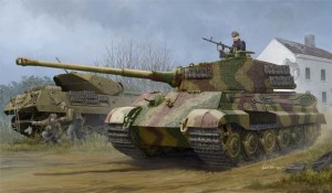 Hobby Boss 1:35 84531 Pz.Kpfw.VI Sd.Kfz.182 Tiger II (Henschel 1944 Production) w/Zimmerit