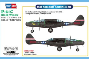 Hobby Boss 1:72 87263 US P-61C Black Widow