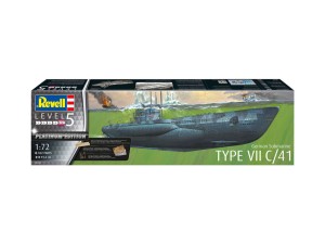 Revell 1:72 5163 German Submarine Type VII C/41