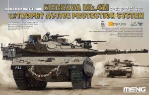 MENG-Model 1:35 TS-036 Israel Main Battle Tank merkava Mk.4M w/Trophy Active Protection System