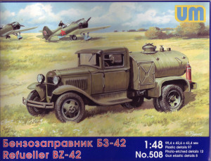 Unimodels 1:48 UM508 BZ-42 refuel truck