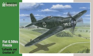 Special Hobby 1:32 100-SH32058 Fiat G.50bis Luftwaffe+Croatian AF