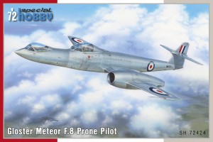 Special Hobby 1:72 100-SH72424 Gloster Meteor F.8 Prone Pilot