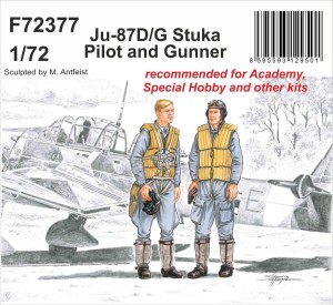 CMK 1:72 Junkers Ju-87D/G Stuka Pilot and Gunner