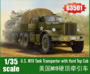 I LOVE KIT 1:35 63501 M19 Tank Transporter with Hard Top Cab