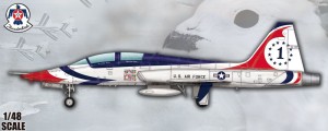 Trumpeter 1:48 5809 US T-38A Talon-Thunderbird